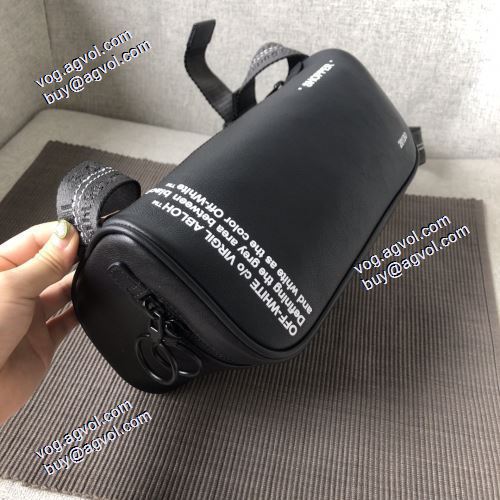 今一番HOTな新品ショルダーバッグ 2021秋冬  オフホワイト本革斜め掛けバッグ Off-Whiteスーパーコピー