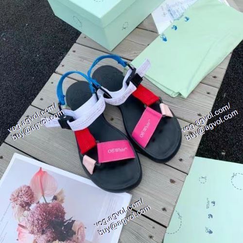  2021春夏  OFF-WHITE オフホワイトブランド コピー   4色可選   Off-White オフホワイト  サンダル   上質 大人気！