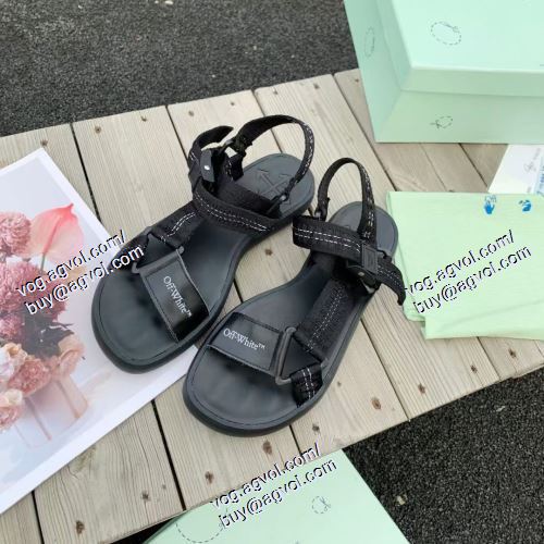  2021春夏  OFF-WHITE オフホワイトブランド コピー   4色可選   Off-White オフホワイト  サンダル   上質 大人気！