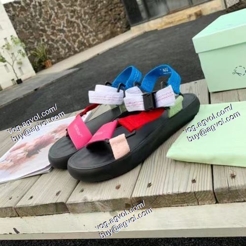  2021春夏  OFF-WHITE オフホワイトブランド コピー   4色可選   Off-White オフホワイト  サンダル   上質 大人気！