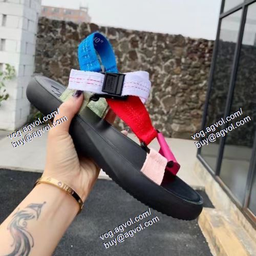 2021春夏  OFF-WHITE オフホワイトブランド コピー   4色可選   Off-White オフホワイト  サンダル   上質 大人気！