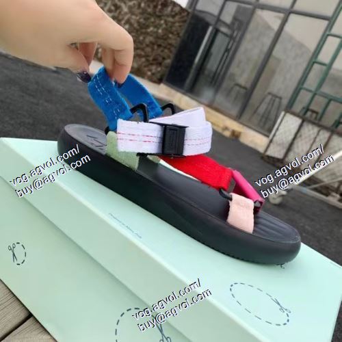  2021春夏  OFF-WHITE オフホワイトブランド コピー   4色可選   Off-White オフホワイト  サンダル   上質 大人気！