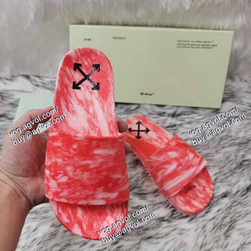  3色可選   高級感を引き立てる   OFF-WHITE オフホワイトコピー    2021春夏    OFF-WHITE オフホワイトスーパーコピー 代引    スリッパ