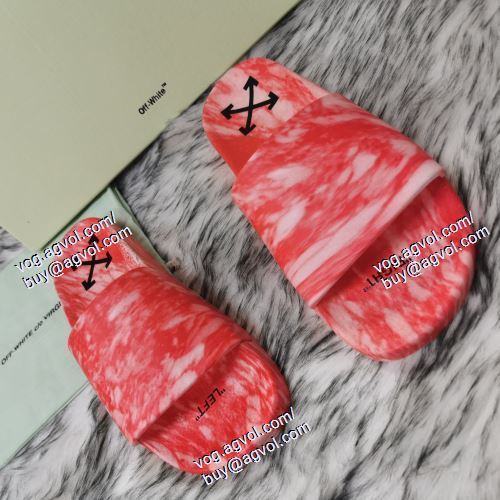  3色可選   高級感を引き立てる   OFF-WHITE オフホワイトコピー    2021春夏    OFF-WHITE オフホワイトスーパーコピー 代引    スリッパ
