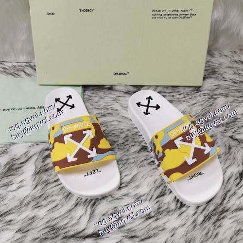 OFF-WHITE オフホワイトブランドスーパーコピー   スリッパ   5色可選   高級感ある   2021春夏    OFF-WHITE オフホワイトコピー