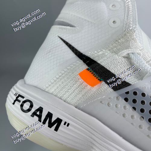 Off-Whiteスーパーコピー 激安 オフホワイトランニングシューズ 極上シューズ 2021秋冬ハイトップシューズ