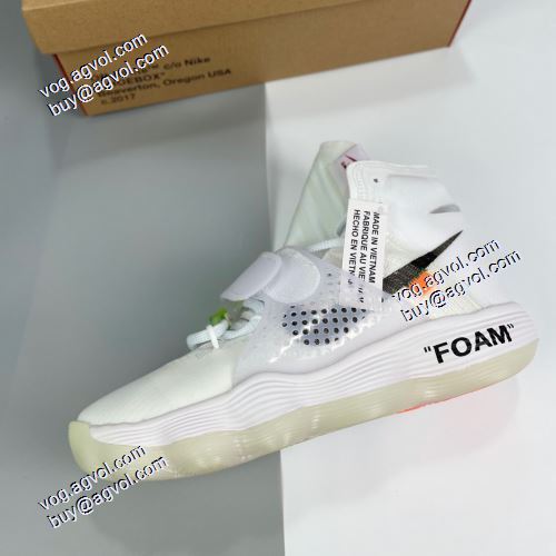 Off-Whiteスーパーコピー 激安 オフホワイトランニングシューズ 極上シューズ 2021秋冬ハイトップシューズ