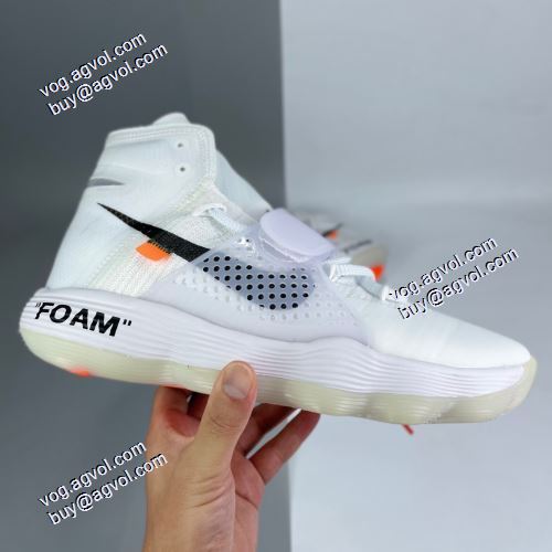 Off-Whiteスーパーコピー 激安 オフホワイトランニングシューズ 極上シューズ 2021秋冬ハイトップシューズ