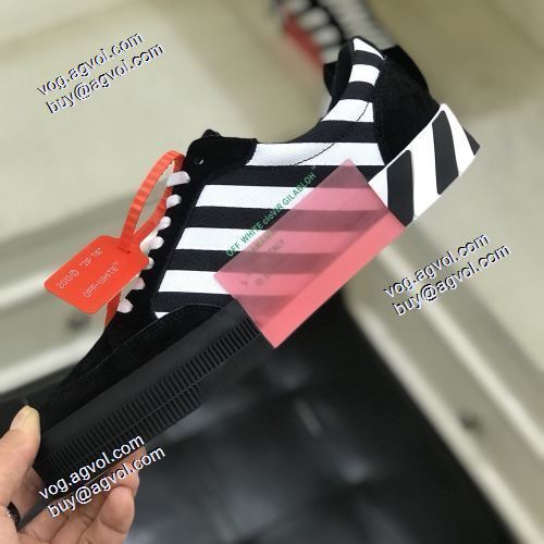 Off-Whiteブランド 偽物 通販 2021秋冬フラットシューズ コスパ最高のプライス オフホワイトカジュアルシューズ