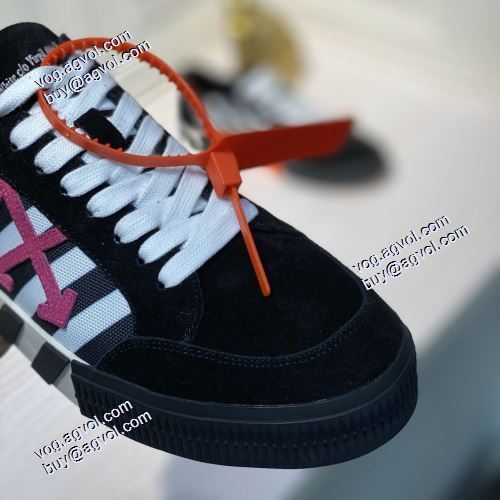 Off-Whiteブランド 偽物 通販 2021秋冬フラットシューズ コスパ最高のプライス オフホワイトカジュアルシューズ