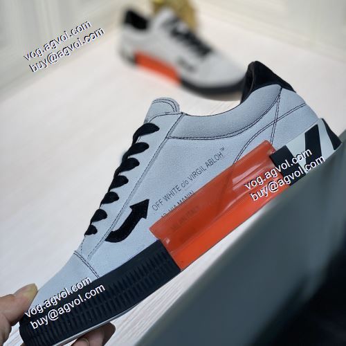 上品上質2021秋冬 Off-Whiteブランド コピー  当季のファッションは百着必選款ですよ生地 オフホワイトランニングシューズ