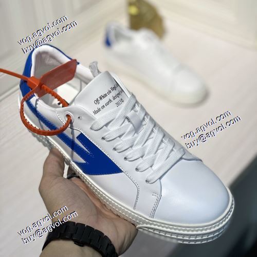 2021秋冬フラットシューズ Off-Whiteスニーカー 輸入細密羊の中の大底采用原版ゴム底 オフホワイトスーパーコピー 人気ブランド