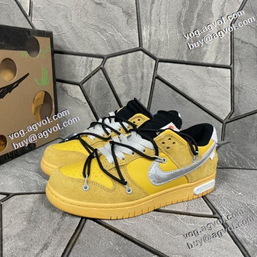 2021秋冬 Off-White オフホワイトブランド 偽物 通販 オフホワイト 変わらない人気を誇る スニーカー 2色可選 フラットシューズ 脱ぎ履きしやすい/着脱しやすい