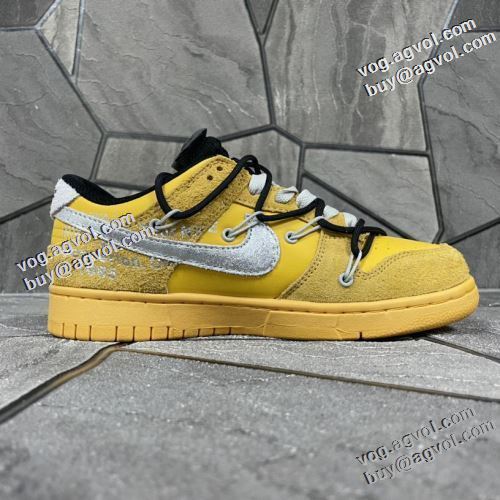 2021秋冬 Off-White オフホワイトブランド 偽物 通販 オフホワイト 変わらない人気を誇る スニーカー 2色可選 フラットシューズ 脱ぎ履きしやすい/着脱しやすい