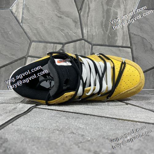 2021秋冬 Off-White オフホワイトブランド 偽物 通販 オフホワイト 変わらない人気を誇る スニーカー 2色可選 フラットシューズ 脱ぎ履きしやすい/着脱しやすい