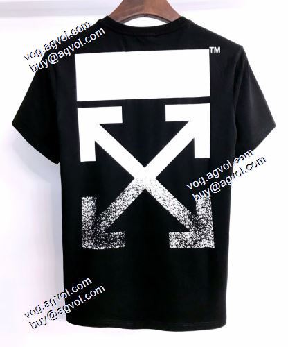 Off-White半袖Tシャツ オフホワイトスーパーコピー 2021春夏 個性的でスタイリッシュなプリントデザインが凝った作り