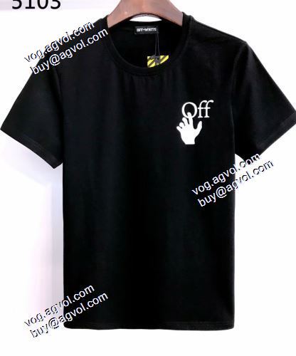 Off-White半袖Tシャツ オフホワイトスーパーコピー 2021春夏 個性的でスタイリッシュなプリントデザインが凝った作り
