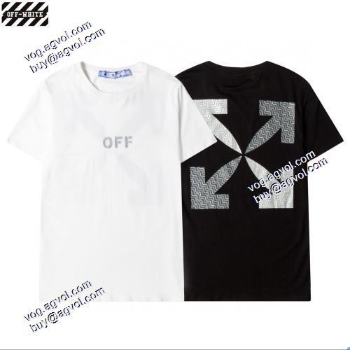 快適な着心地 オフホワイト半袖Tシャツ Off-Whiteブランドスーパーコピー カジュアル感たっぷり 2021春夏