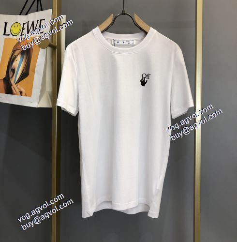 超目玉 2021春夏半袖Tシャツ 図案を美しく、ファッションを作る古典工芸 Off-Whiteブランドスーパーコピー オフホワイト半袖