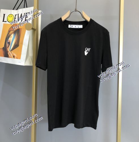 超目玉 2021春夏半袖Tシャツ 図案を美しく、ファッションを作る古典工芸 Off-Whiteブランドスーパーコピー オフホワイト半袖