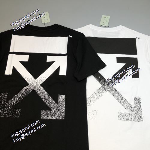 超目玉 2021春夏半袖Tシャツ 図案を美しく、ファッションを作る古典工芸 Off-Whiteブランドスーパーコピー オフホワイト半袖