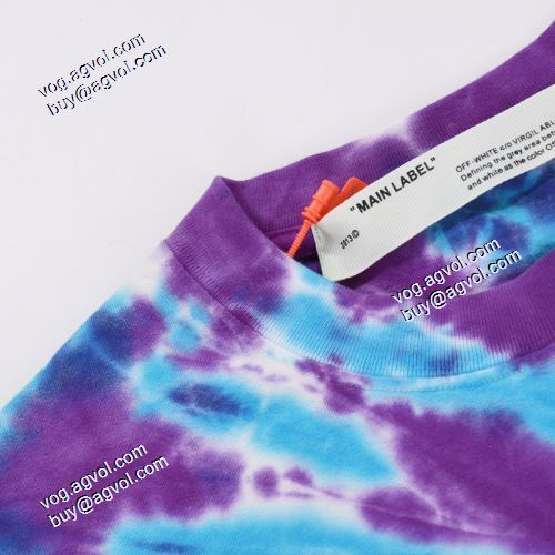 落ち着いた感覚 2021春夏 オフホワイト半袖Tシャツ生地がたれ感抜群で仕立てが細かい Off-Whiteスーパーコピー 激安