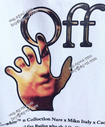 上質 大人気！2021春夏半袖Tシャツ 采用精致的包边工艺 Off-Whiteスーパーコピー オフホワイト
