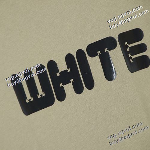 2色可選 快適な着心地 オフホワイトコピー ブランド 2021春夏 Off-White オフホワイト 半袖Tシャツ 高品質 人気 通気性に優れた