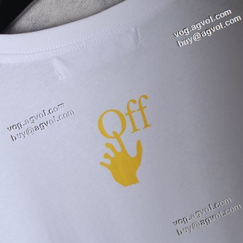 2色可選 2021春夏 Off-White オフホワイト 半袖Tシャツ オフホワイトブランド 偽物 通販 チノパン 狙える優秀アイテム 通気性に優れた レジャー