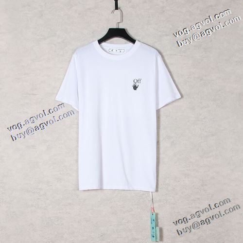 ラックスした雰囲気 上品上質 オフホワイトブランド コピー 2021春夏 Off-White オフホワイト 半袖Tシャツ フォトプリント