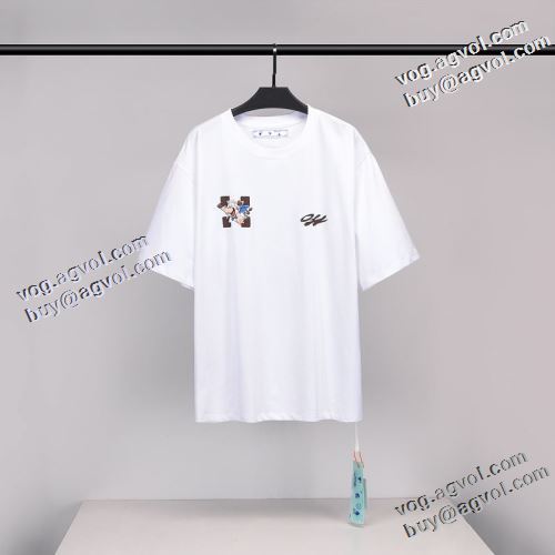 2色可選 2021春夏 Off-White オフホワイト オフホワイトスーパーコピー 激安 秋のお出かけに最適 お洒落に魅せる プリント