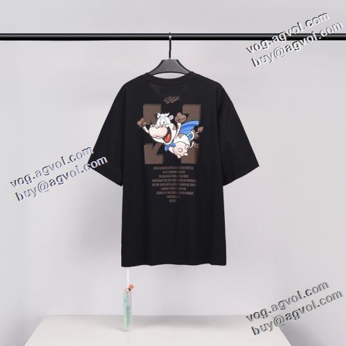 2色可選 2021春夏 Off-White オフホワイト オフホワイトスーパーコピー 激安 秋のお出かけに最適 お洒落に魅せる プリント