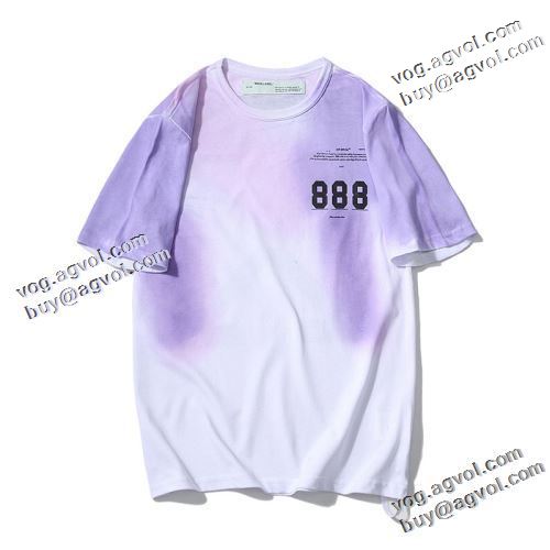 男女兼用 2021春夏 Off-White オフホワイト 半袖Tシャツ 今買い◎得 オフホワイトスーパーコピー 激安 流行に関係なく長年愛用できる
