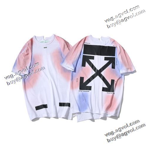 耐久性のある 2021春夏 Off-White オフホワイト 半袖Tシャツ オフホワイトブランドスーパーコピー バリエーションに富む 男女兼用