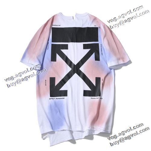 耐久性のある 2021春夏 Off-White オフホワイト 半袖Tシャツ オフホワイトブランドスーパーコピー バリエーションに富む 男女兼用