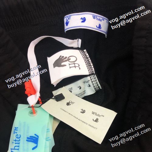 コーデに合わせやすい 2021秋冬 Off-White オフホワイト スエットパンツ オフホワイト偽物ブランド コスパ最高のプライス 絶大な人気を誇る