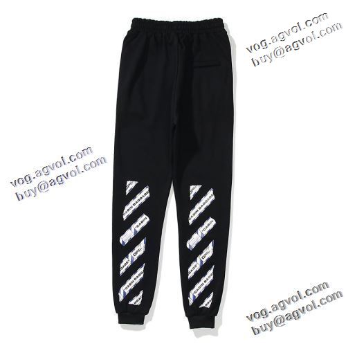 絶大な人気を誇る オフホワイト偽物ブランド 履き心地よい 2色可選 2021秋冬 Off-White オフホワイト スエットパンツ 流行り