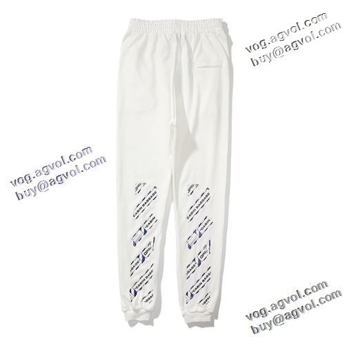 絶大な人気を誇る オフホワイト偽物ブランド 履き心地よい 2色可選 2021秋冬 Off-White オフホワイト スエットパンツ 流行り
