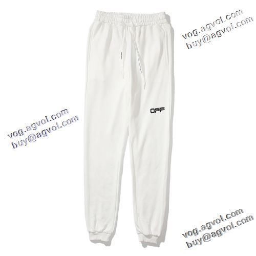 絶大な人気を誇る オフホワイト偽物ブランド 履き心地よい 2色可選 2021秋冬 Off-White オフホワイト スエットパンツ 流行り