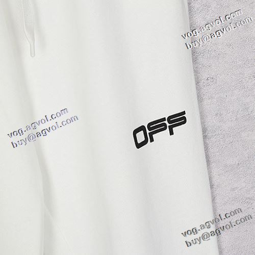 絶大な人気を誇る オフホワイト偽物ブランド 履き心地よい 2色可選 2021秋冬 Off-White オフホワイト スエットパンツ 流行り