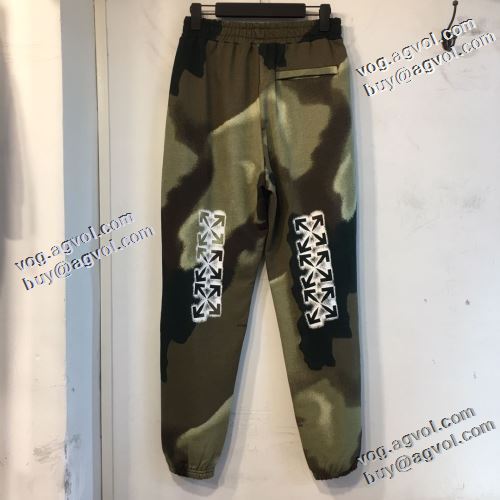 柔らかな質感 2022早春 Off-White オフホワイト スエットパンツ オフホワイトブランド コピー 定番のアイテム