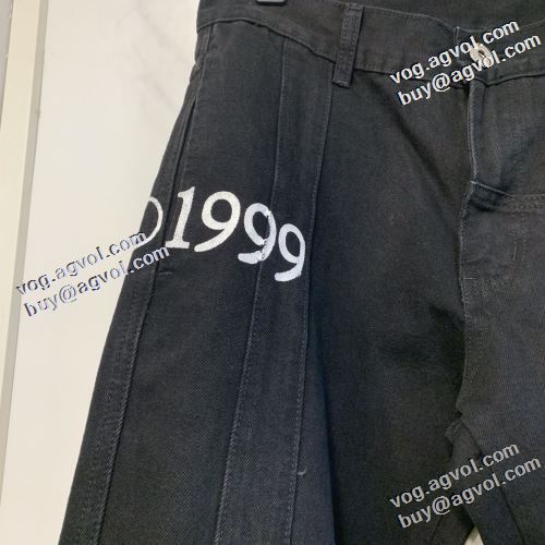 これからの季節の必須ボトムス オフホワイトコピー ブランド 2022早春 Off-White オフホワイト デニムパンツ コスパ最高のプライス 耐久性に優れ