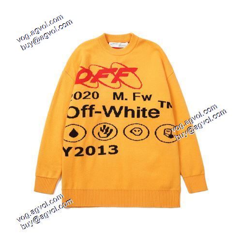 売れ筋のいい 2021秋冬オシャレロゴパーカー Off-Whiteプルオーバーパーカー オフホワイトブランド 偽物 通販