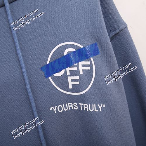 2021秋冬 Off-Whiteブランド コピー オフホワイトパーカー ペアルックトップス 希少価値大！