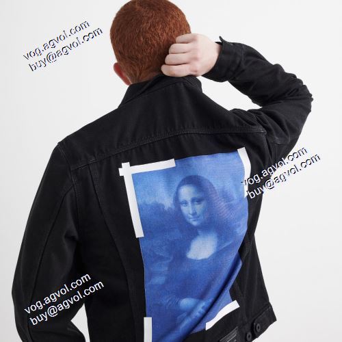 高品質 人気 2021秋冬 こだわりのコート Off-White スーパーコピー オフホワイトデニムジャケット