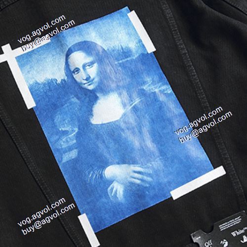 高品質 人気 2021秋冬 こだわりのコート Off-White スーパーコピー オフホワイトデニムジャケット