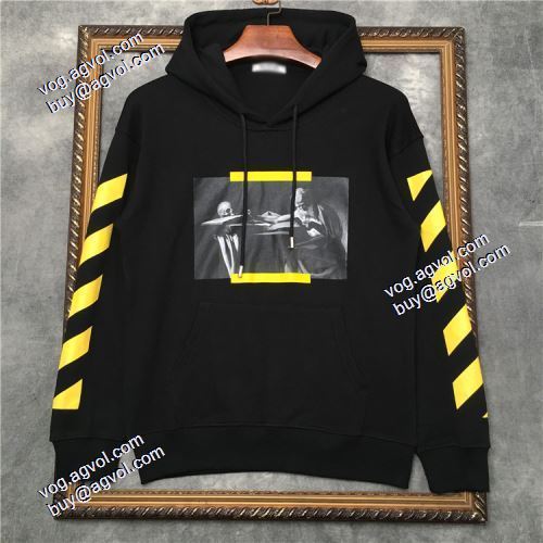 2021秋冬 パーカー Off-White コピーブランド オフホワイトパーカー 人気商品登場 オシャレロゴパーカー