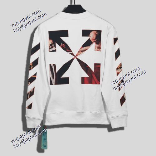 2色可選 2021秋冬 ロゴパーカー Off-White ブランドスーパーコピー オフホワイトプルオーバーパーカー 大絶賛の履き心地!