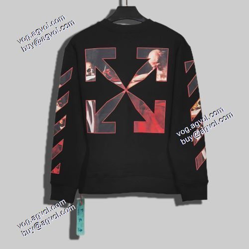 2色可選 2021秋冬 ロゴパーカー Off-White ブランドスーパーコピー オフホワイトプルオーバーパーカー 大絶賛の履き心地!
