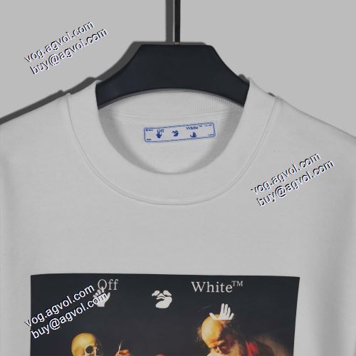 2色可選 2021秋冬 ロゴパーカー Off-White ブランドスーパーコピー オフホワイトプルオーバーパーカー 大絶賛の履き心地!